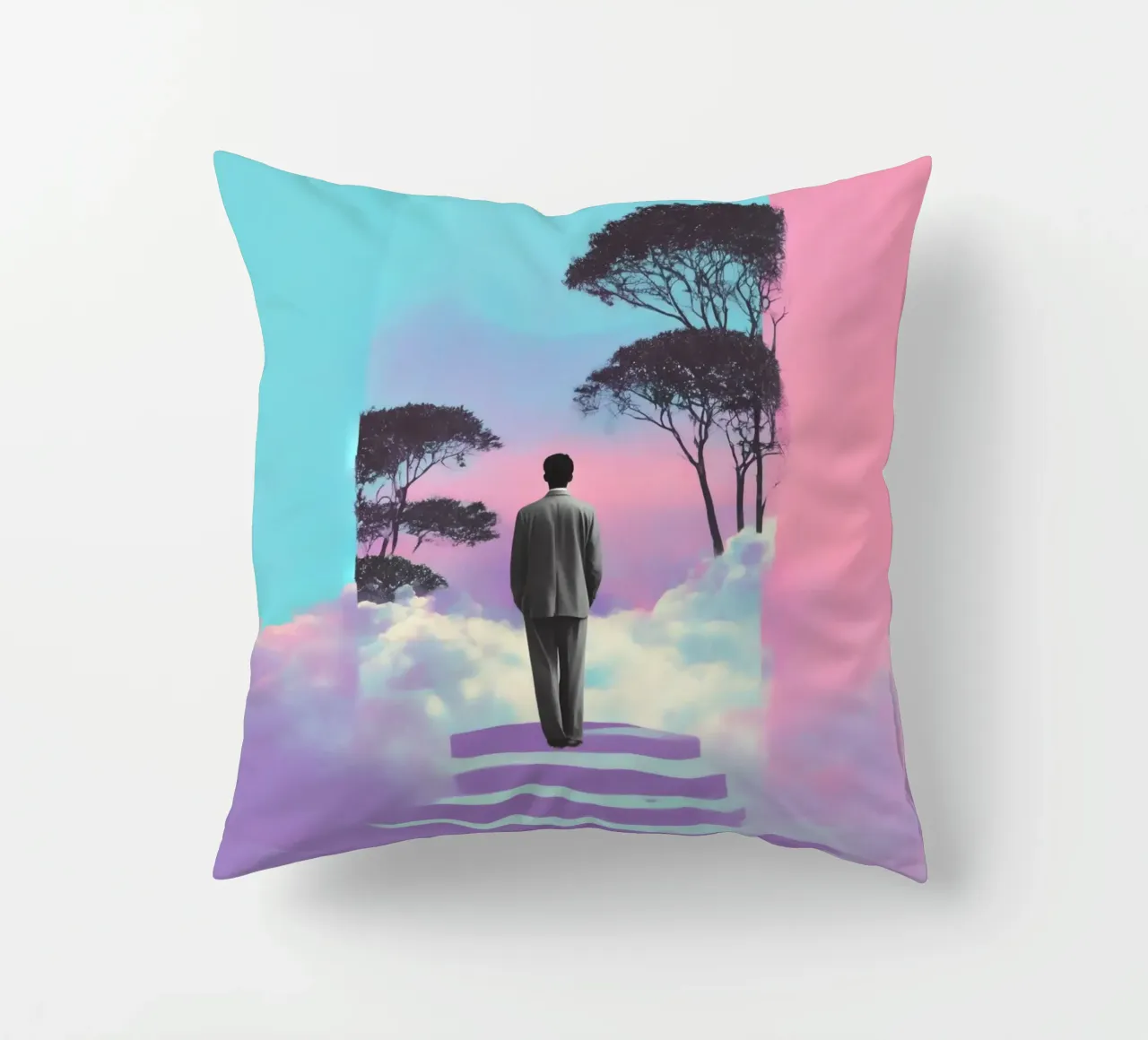 Somewhere on the other Side cuscino da My Tiny Home