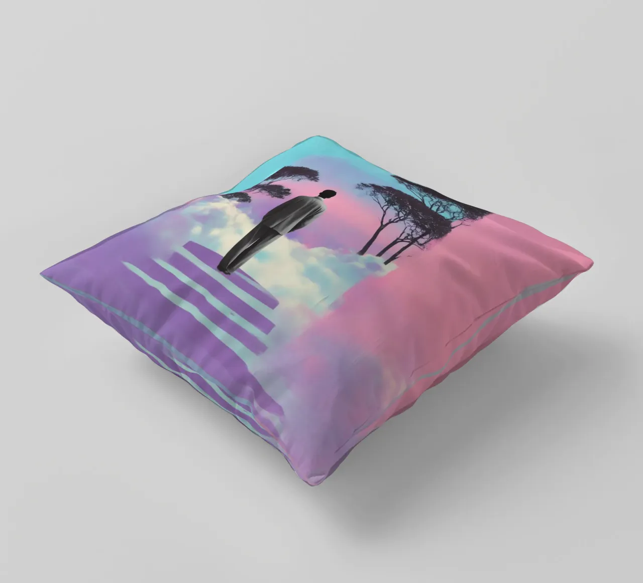 Somewhere on the other Side cuscino da My Tiny Home