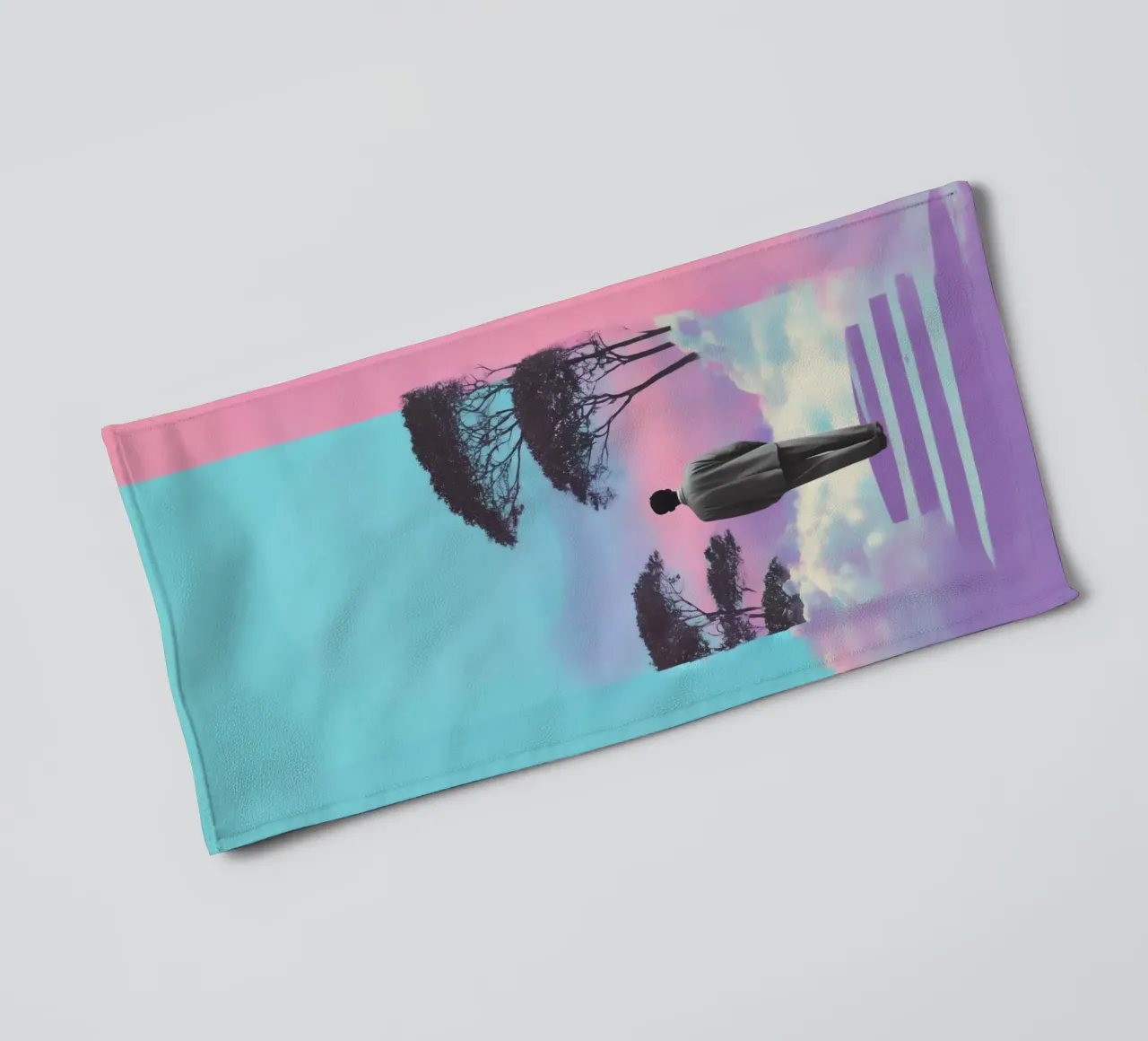 Somewhere on the other Side asciugamano da bagno da My Tiny Home