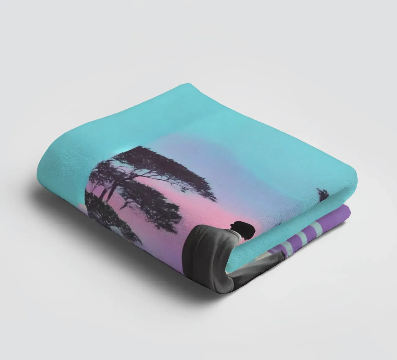 Somewhere on the other Side asciugamano da bagno da My Tiny Home