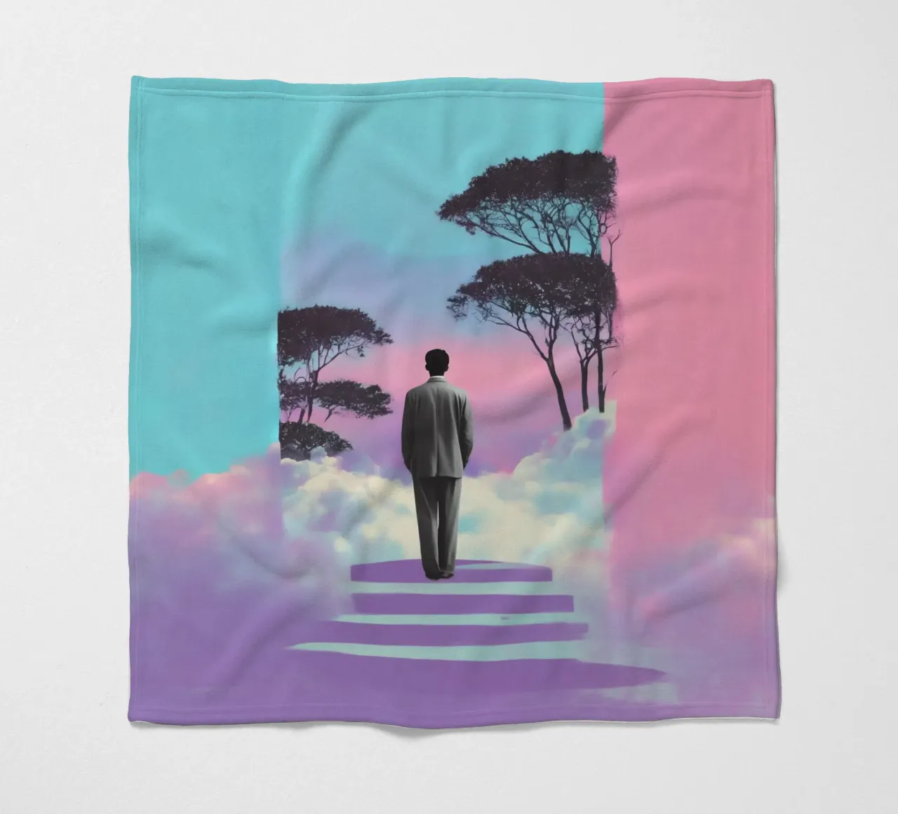 Somewhere on the other Side coperta in pile da My Tiny Home