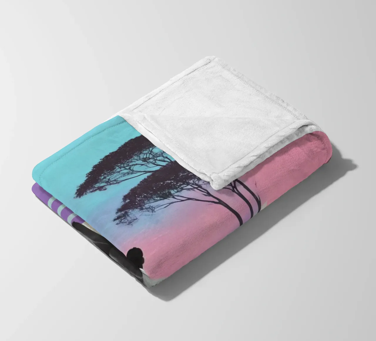 Somewhere on the other Side coperta in pile da My Tiny Home