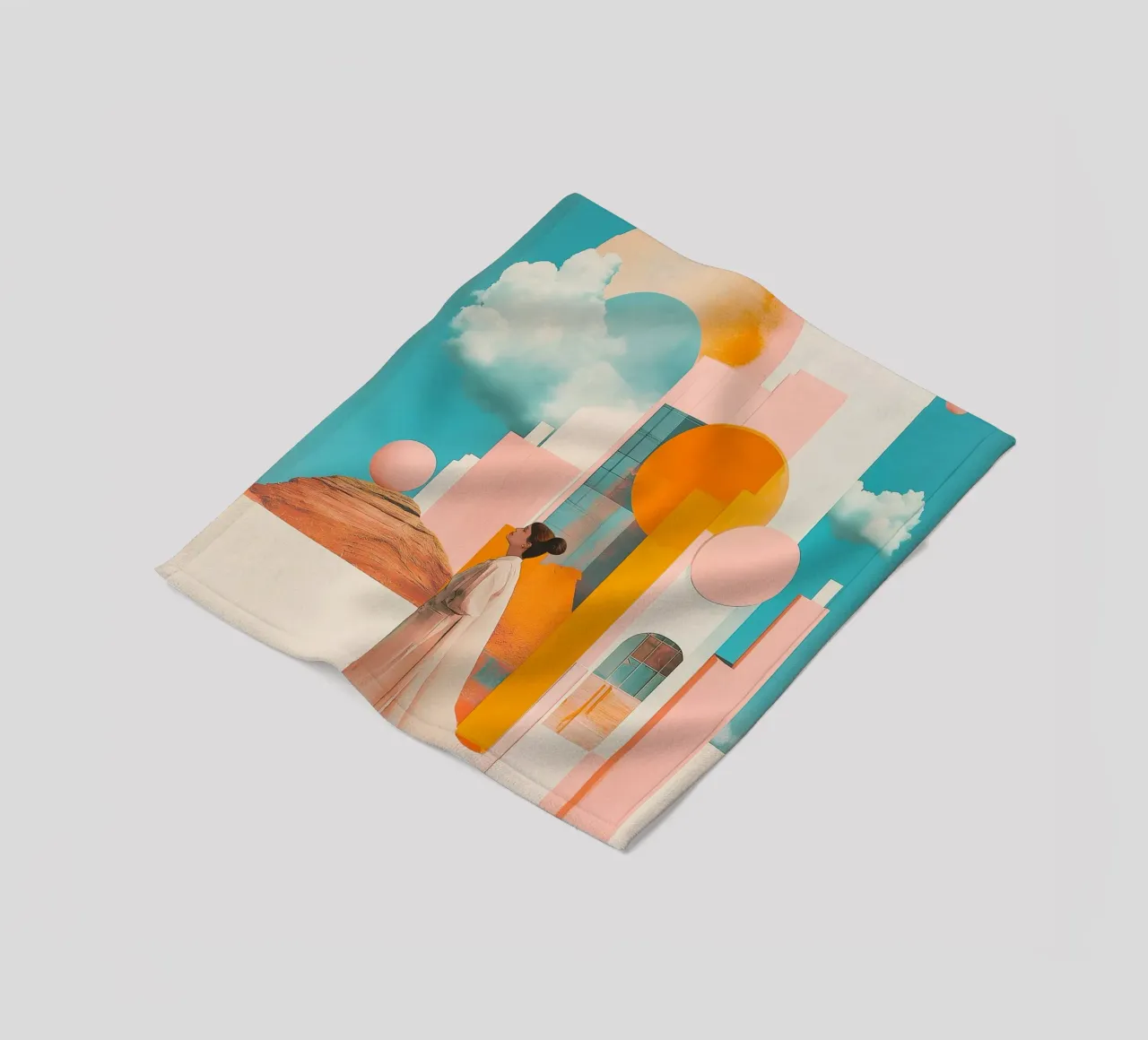 Where Elegance flows coperta in pile da My Tiny Home