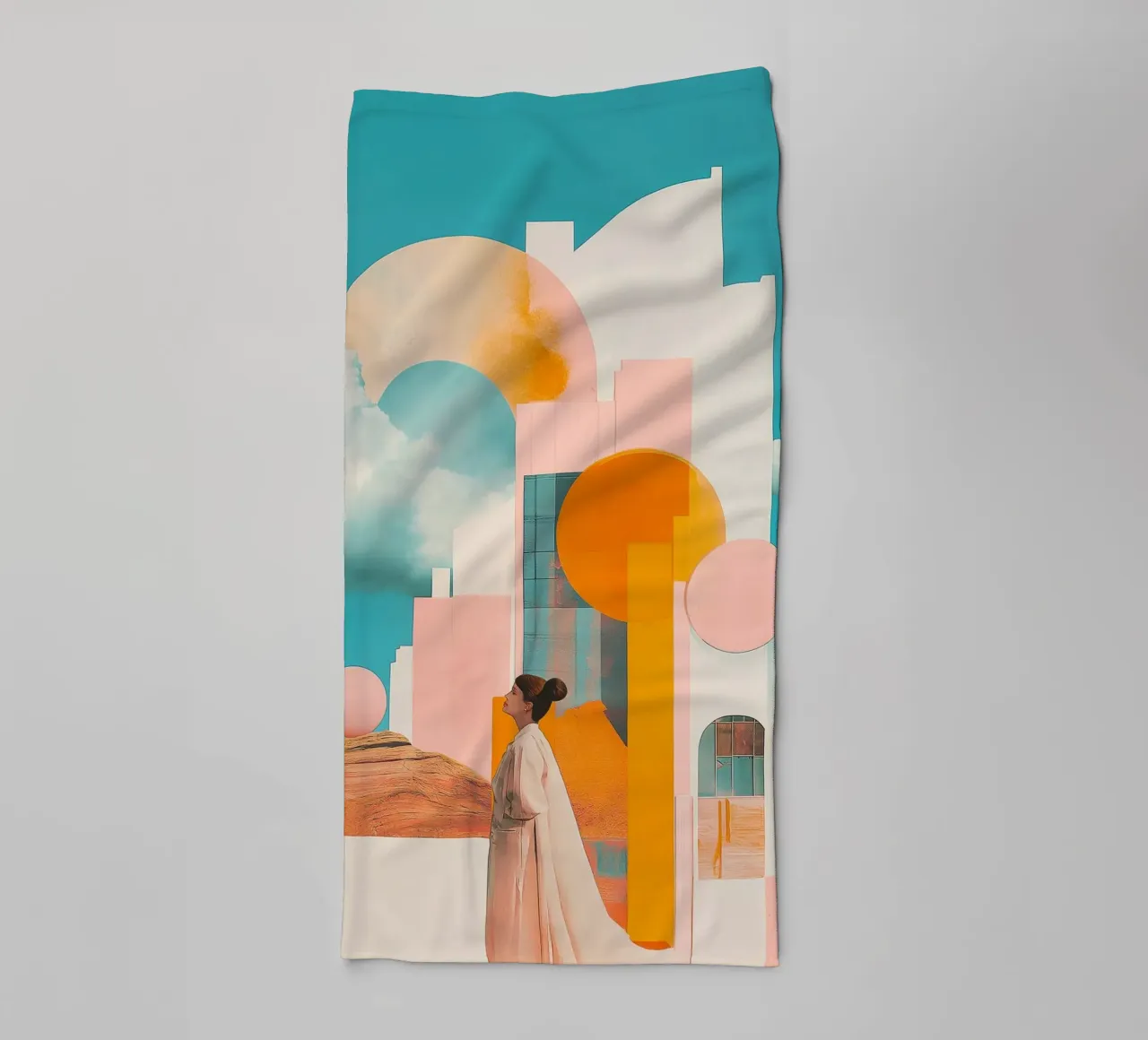 Where Elegance flows asciugamano da bagno da My Tiny Home