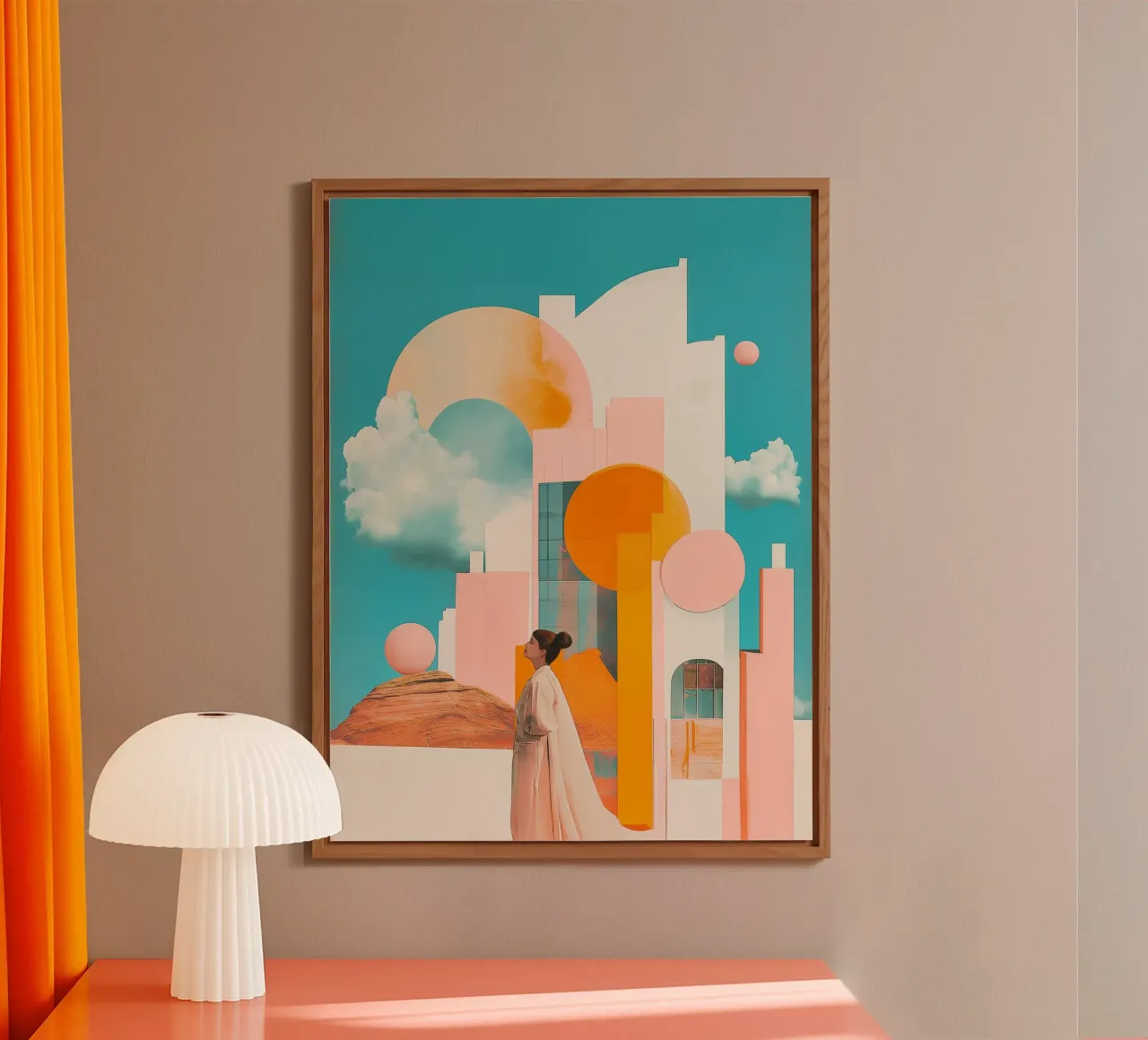 Where Elegance flows alluminio dibond con Cornice Artbox da My Tiny Home