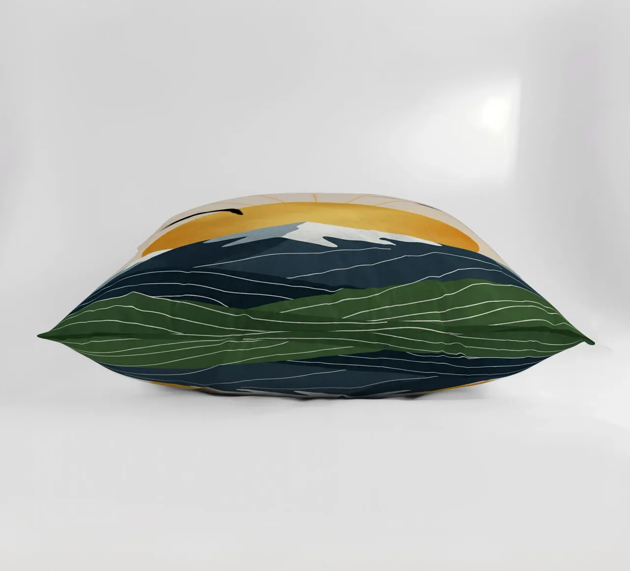 Alpine Geometry cuscino da Wild Colors Gallery