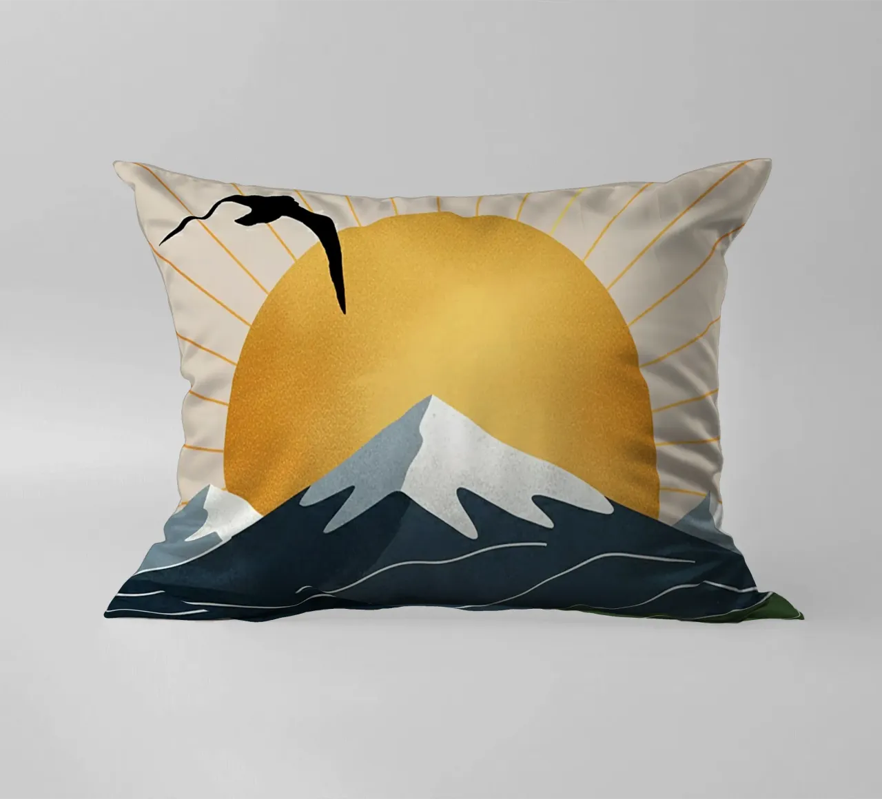 Alpine Geometry cuscino da Wild Colors Gallery