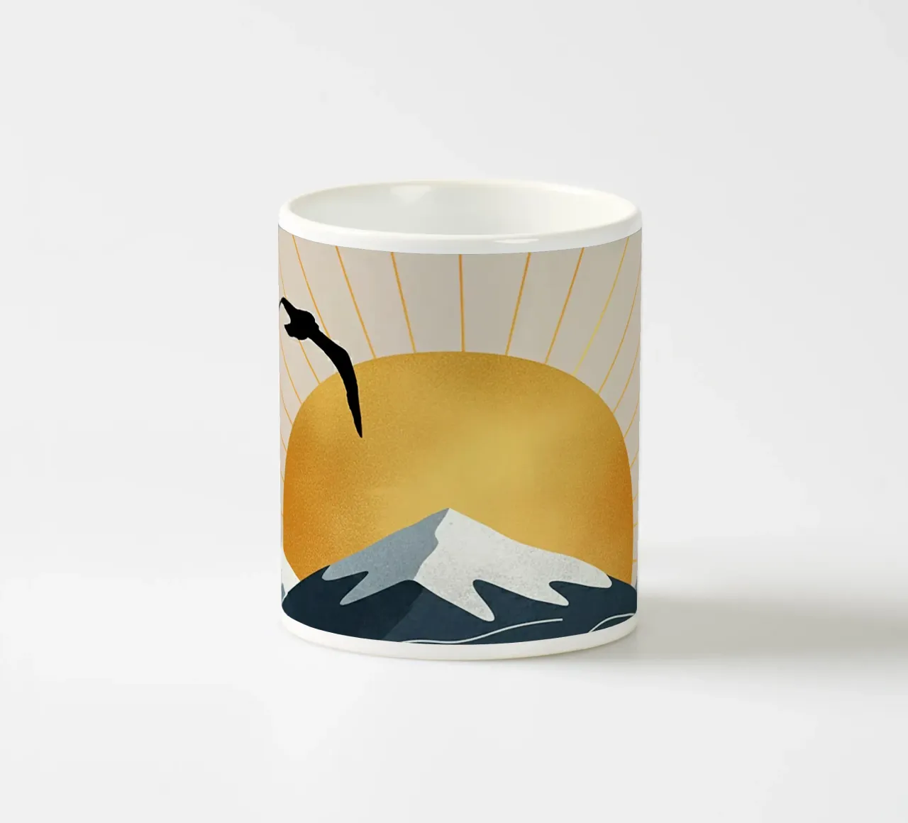 Alpine Geometry tazza in ceramica da Wild Colors Gallery