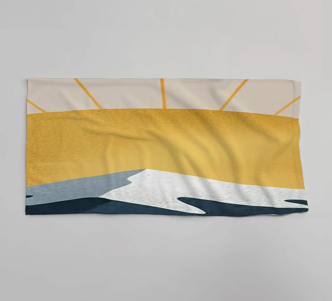 Alpine Geometry asciugamano da bagno da Wild Colors Gallery