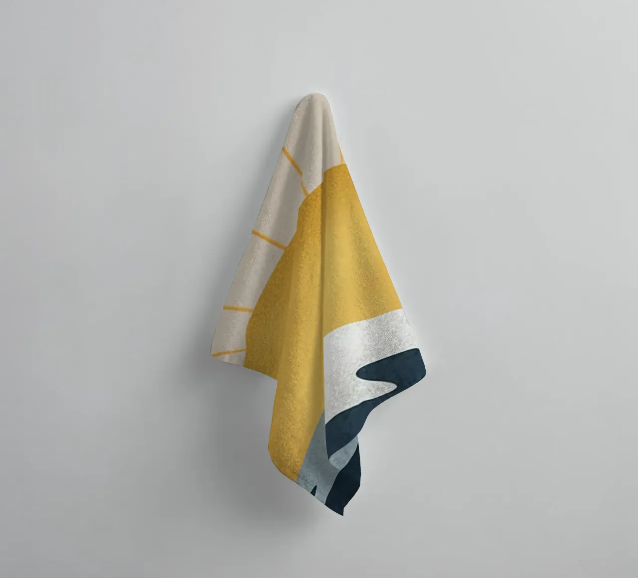 Alpine Geometry asciugamano da bagno da Wild Colors Gallery