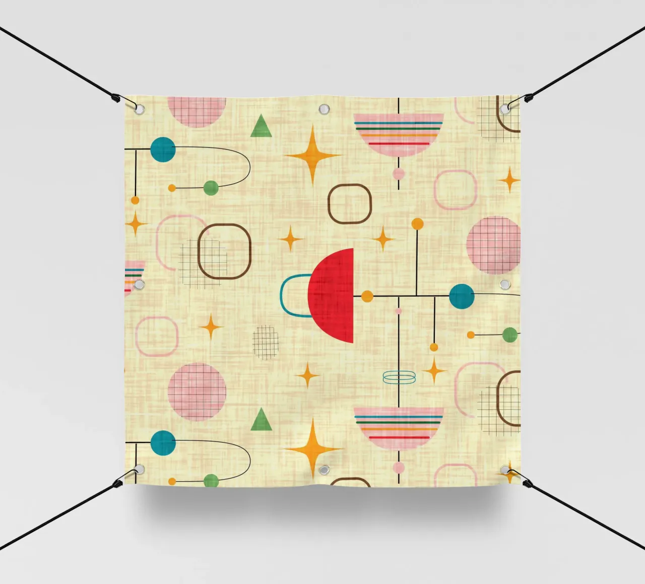 Atomic Umbrellas telo in pvc da susanacosta