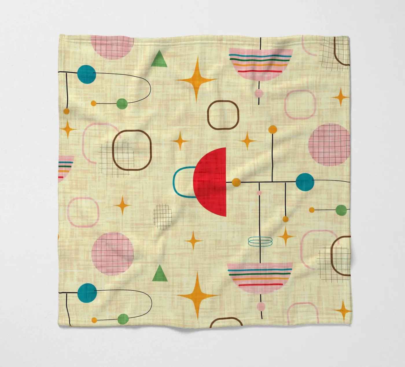 Atomic Umbrellas coperta in pile da susanacosta