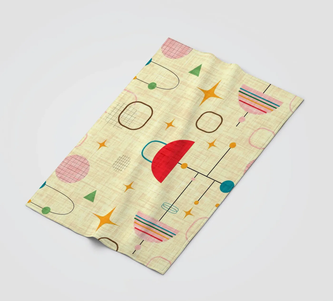 Atomic Umbrellas coperta in pile da susanacosta