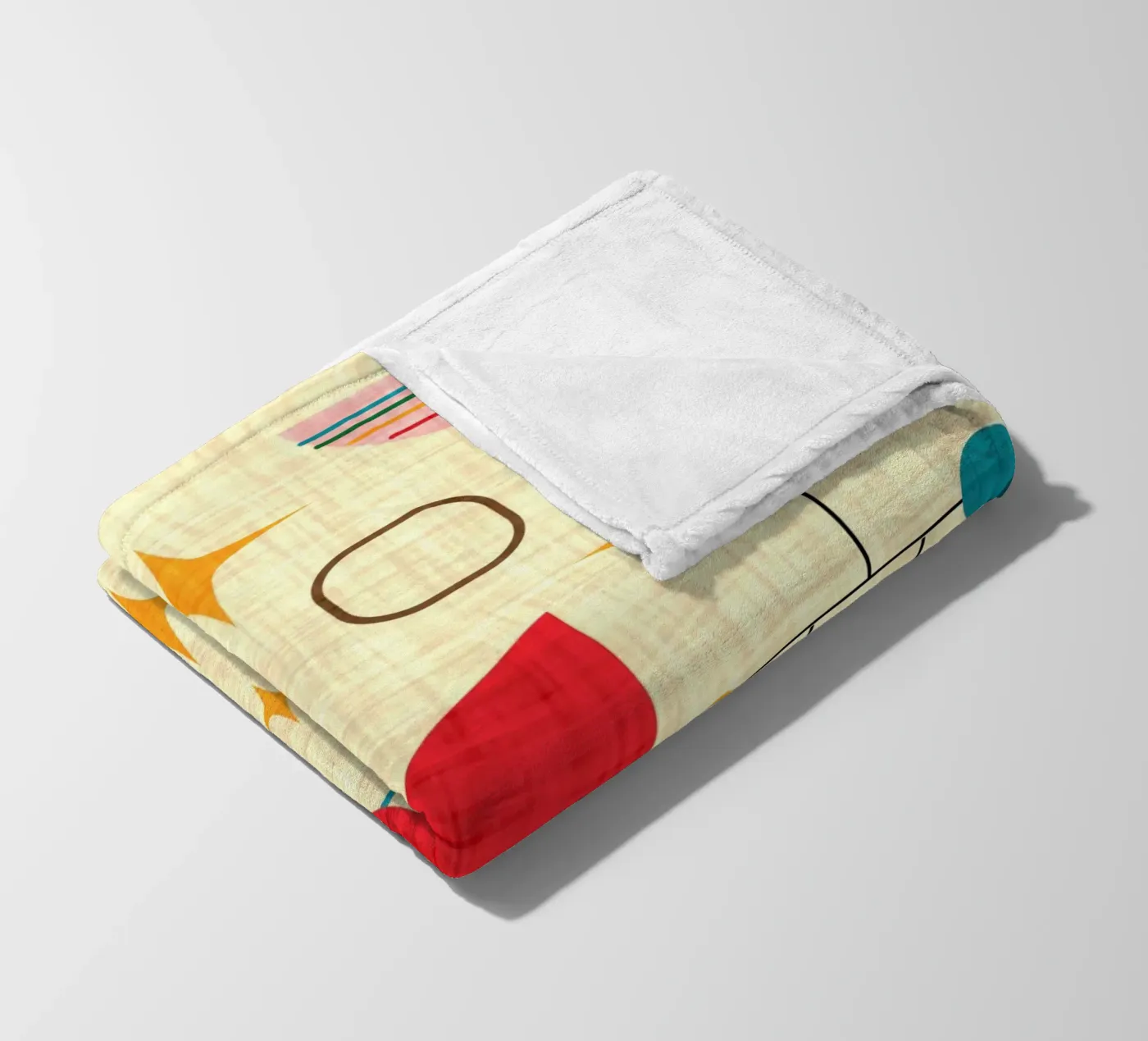 Atomic Umbrellas coperta in pile da susanacosta