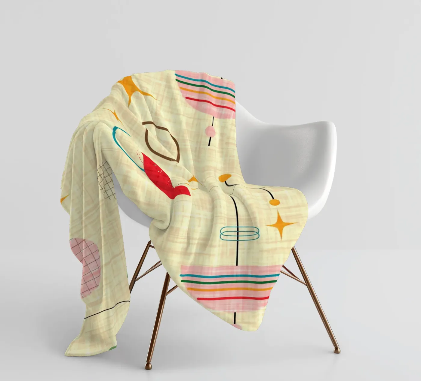 Atomic Umbrellas coperta in pile da susanacosta