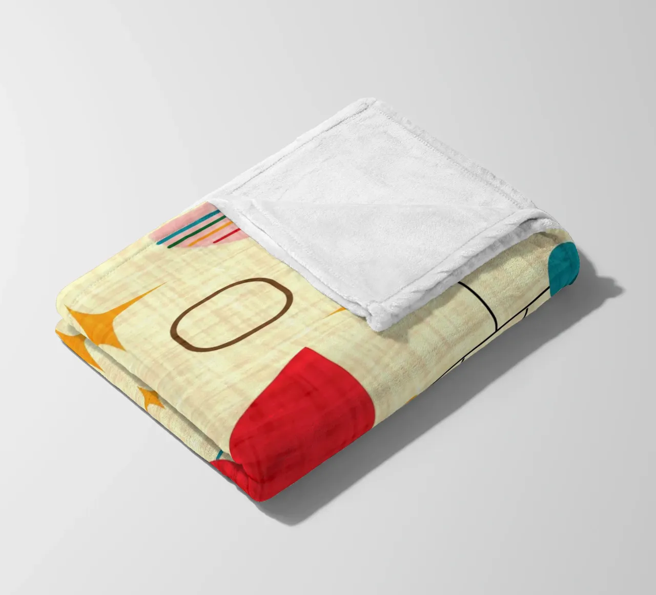 Atomic Umbrellas fleecedeken van susanacosta