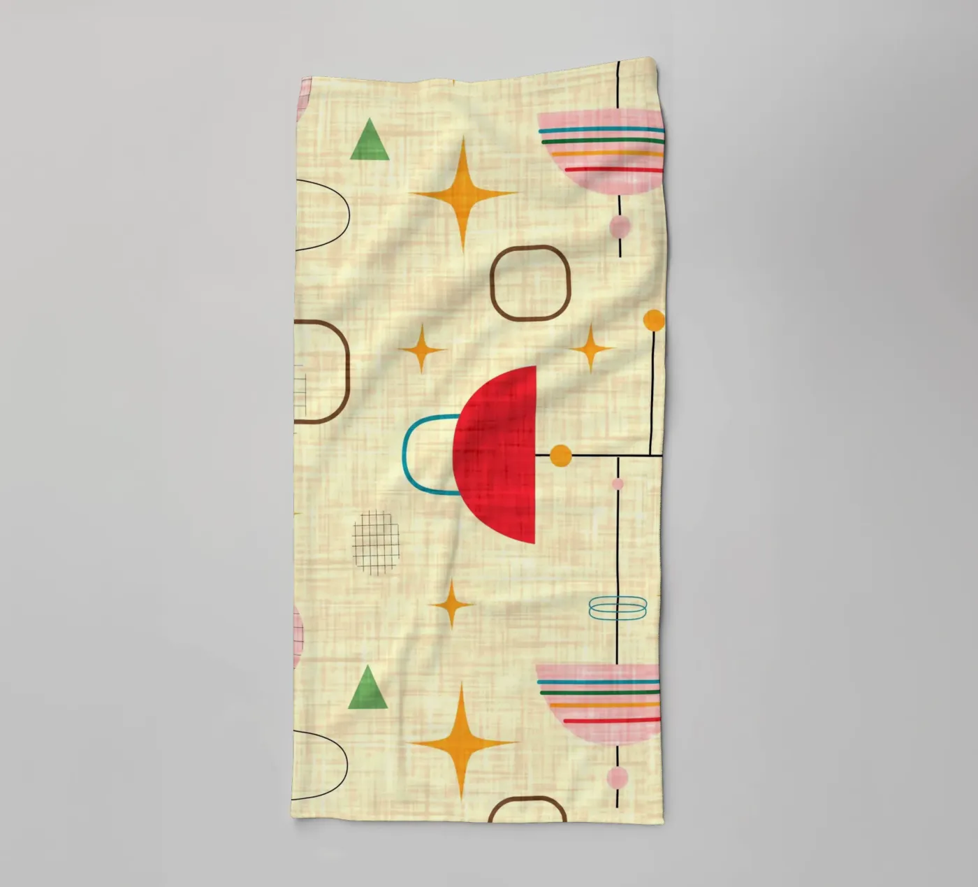 Atomic Umbrellas badhanddoek van susanacosta