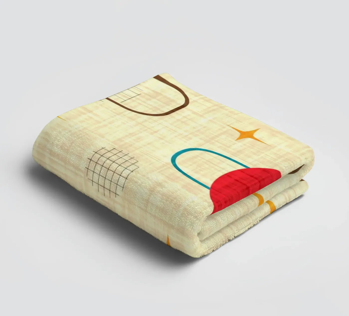 Atomic Umbrellas badhanddoek van susanacosta