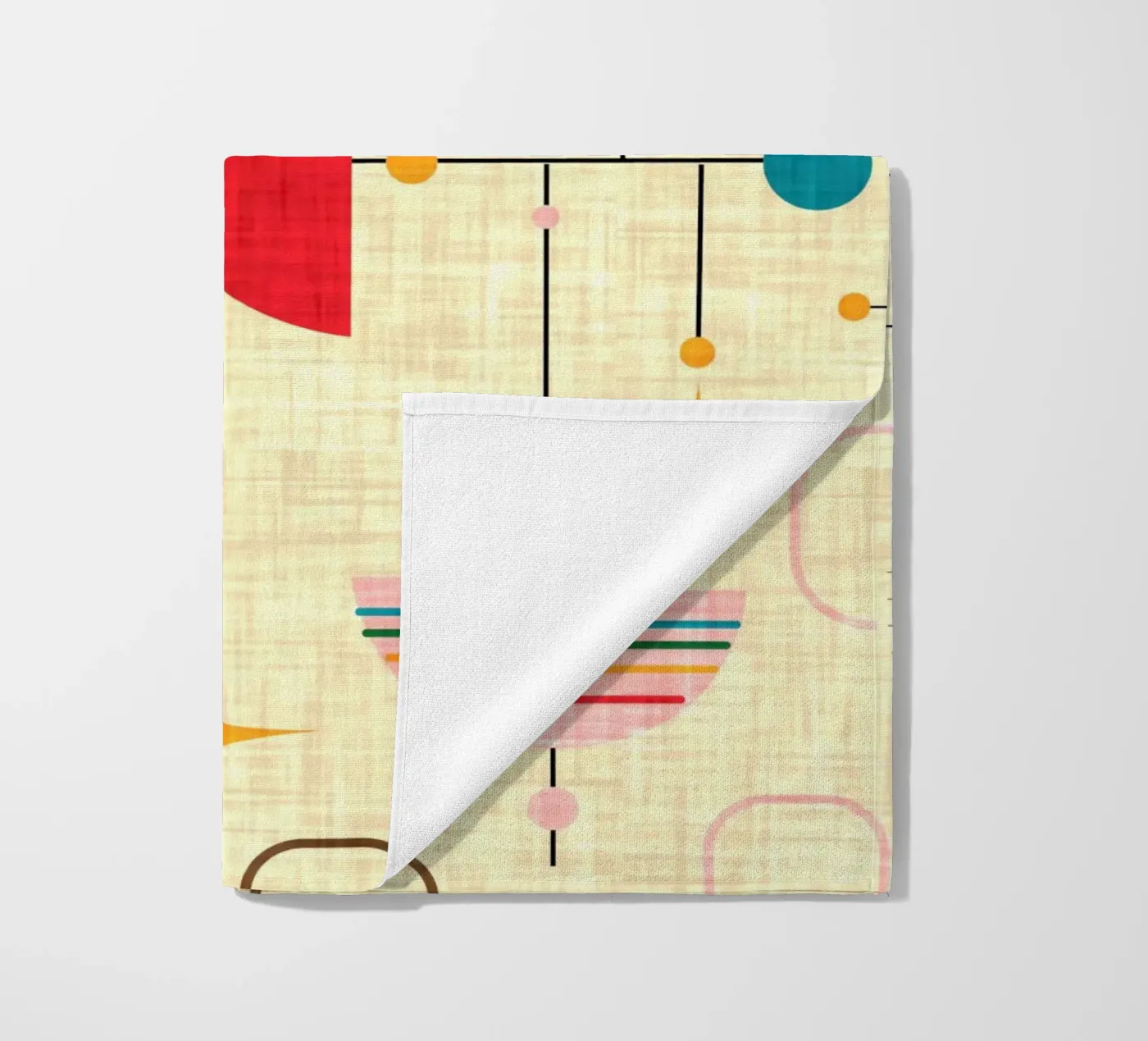 Atomic Umbrellas strandhanddoek van susanacosta