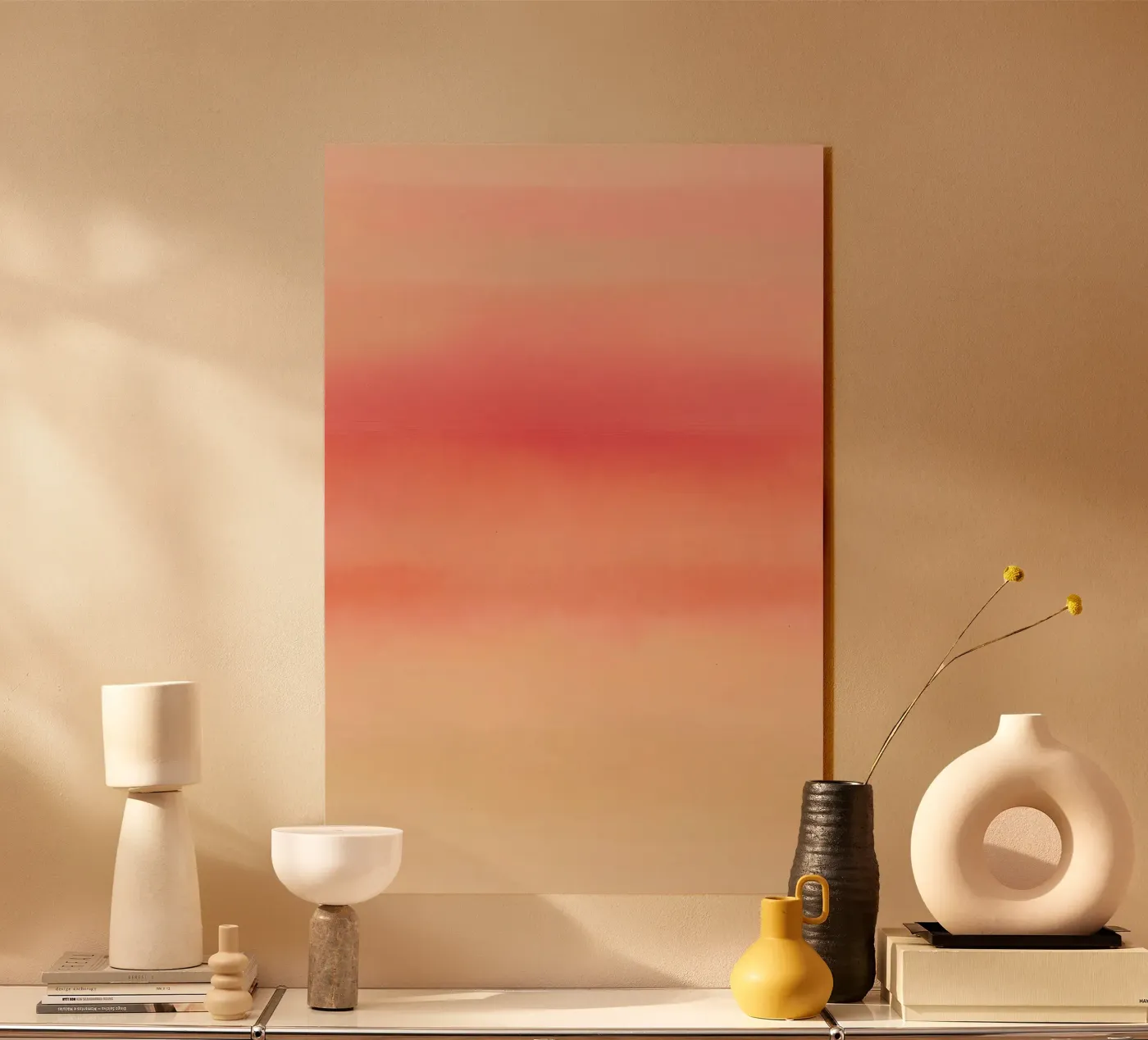 Soft Pastel Sunset Gradient plexiglas de Colormenta