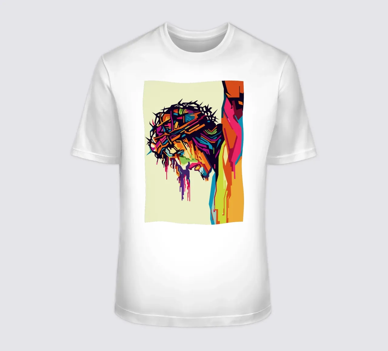 Jesus On The Cross WPAP t-shirt da YUDHISGRAFIS