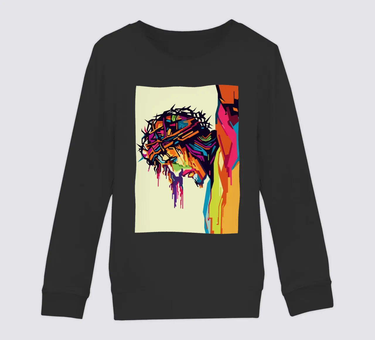 Jesus On The Cross WPAP felpa bambino da YUDHISGRAFIS