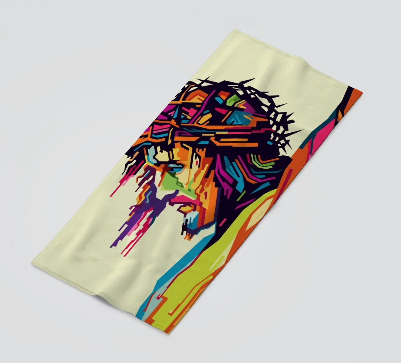 Jesus On The Cross WPAP telo mare da YUDHISGRAFIS