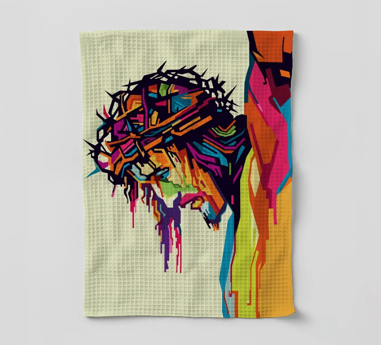 Jesus On The Cross WPAP canovaccio da cucina da YUDHISGRAFIS