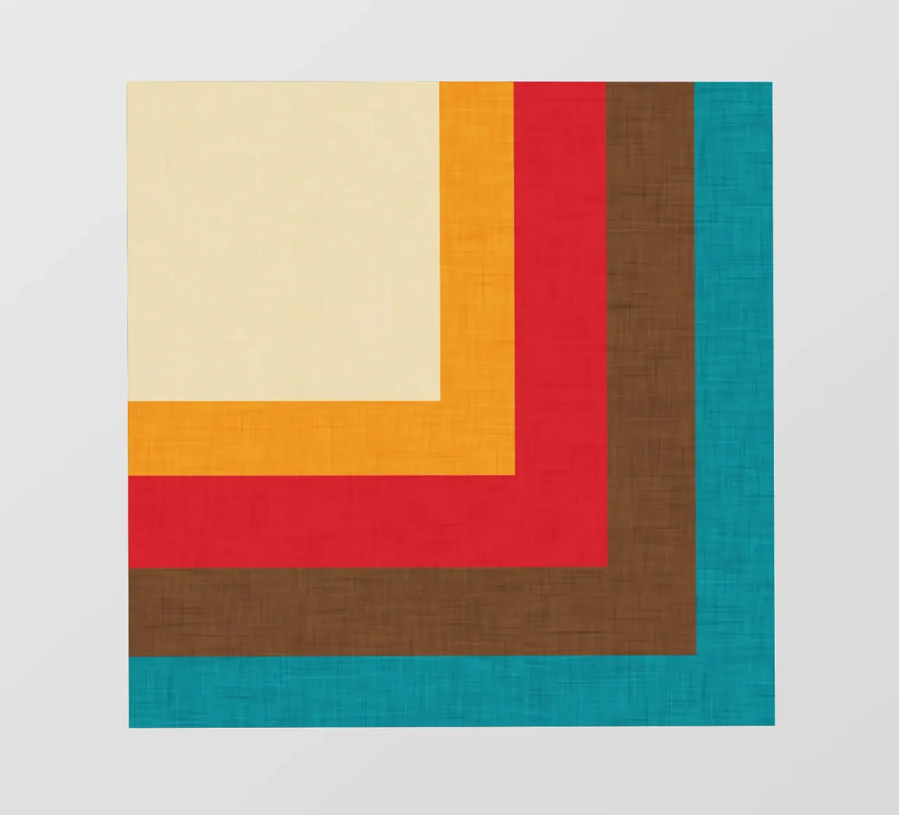 Abstract Mod Cube Beige telo in pvc da susanacosta