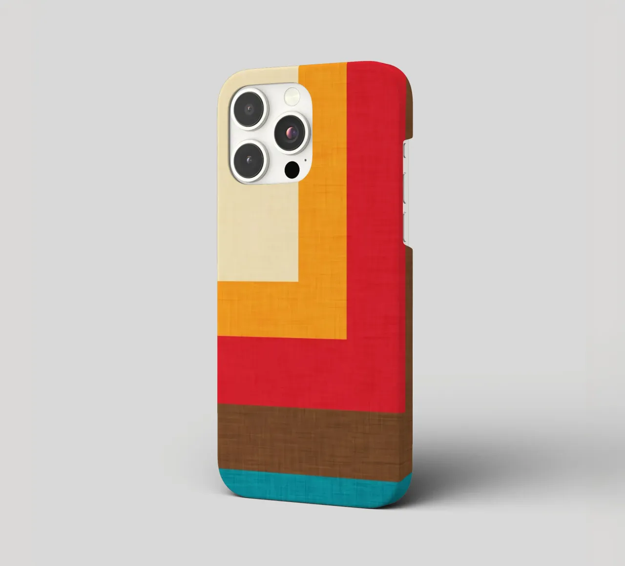 Abstract Mod Cube Beige cover iphone da susanacosta