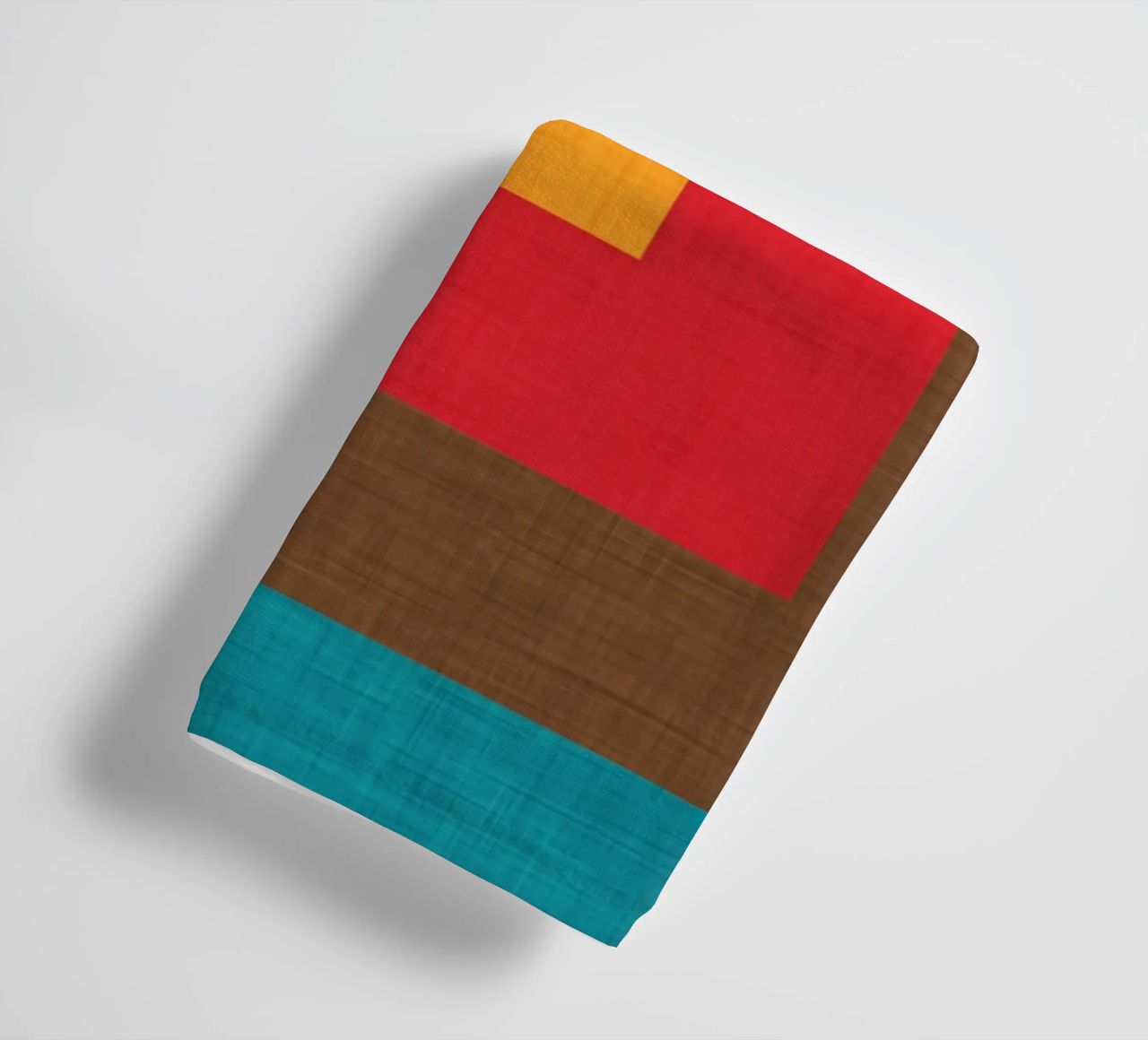 Abstract Mod Cube Beige asciugamano da bagno da susanacosta