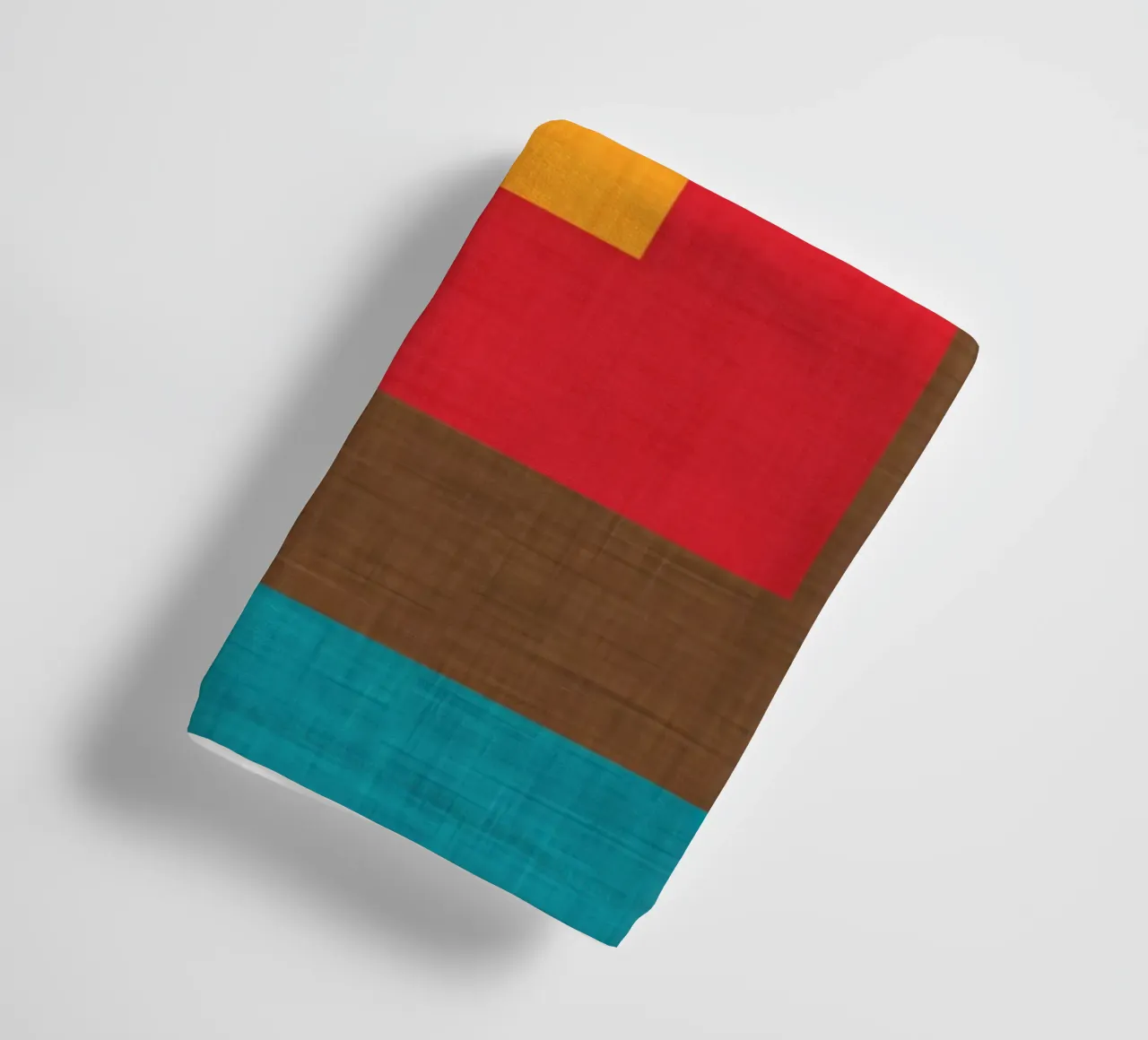 Abstract Mod Cube Beige towel by susanacosta