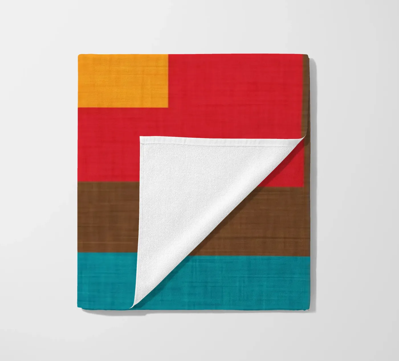 Abstract Mod Cube Beige beach towel by susanacosta