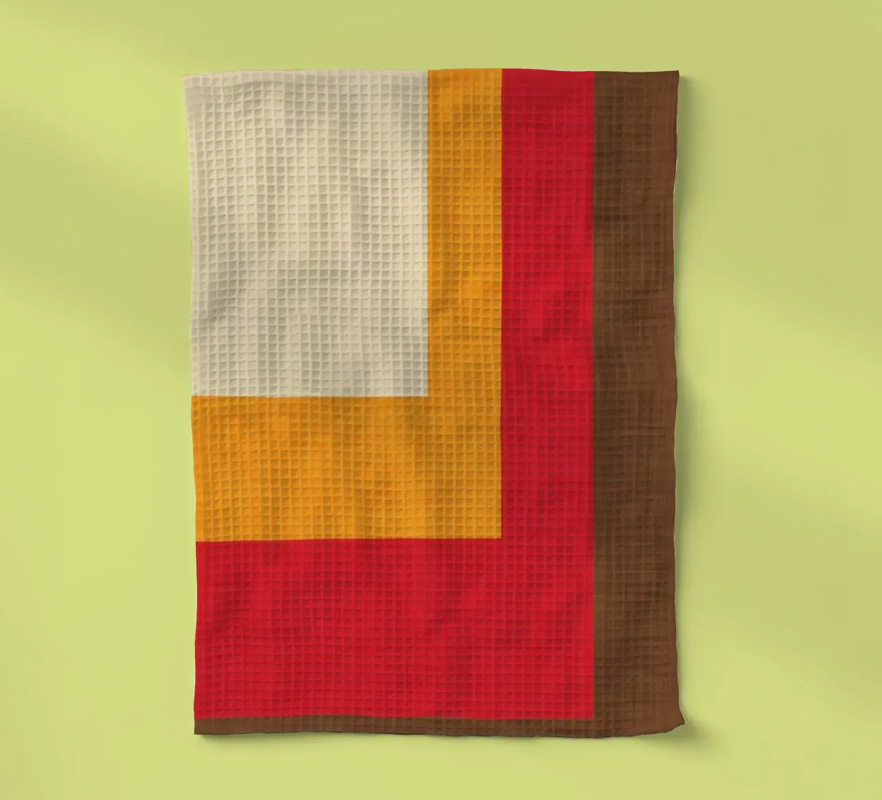 Abstract Mod Cube Beige torchon de susanacosta