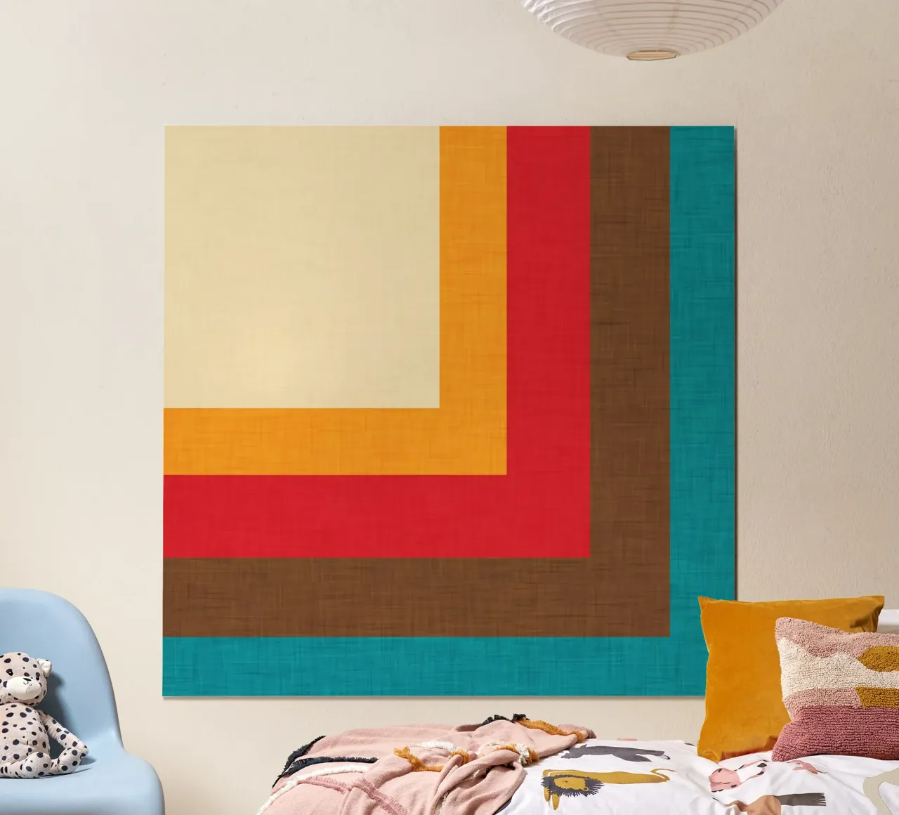 Abstract Mod Cube Beige carta hahnemühle da susanacosta