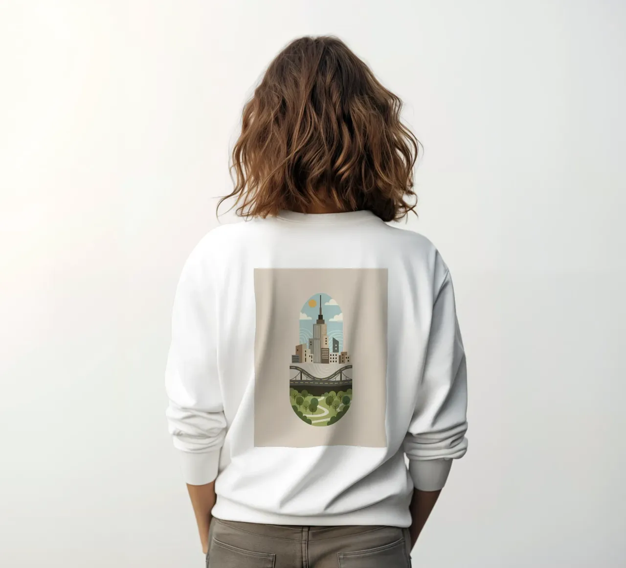 Capsula della città felpa da Wild Colors Gallery