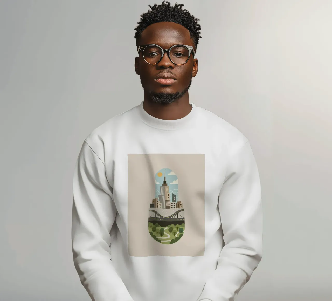 Capsula della città felpa da Wild Colors Gallery