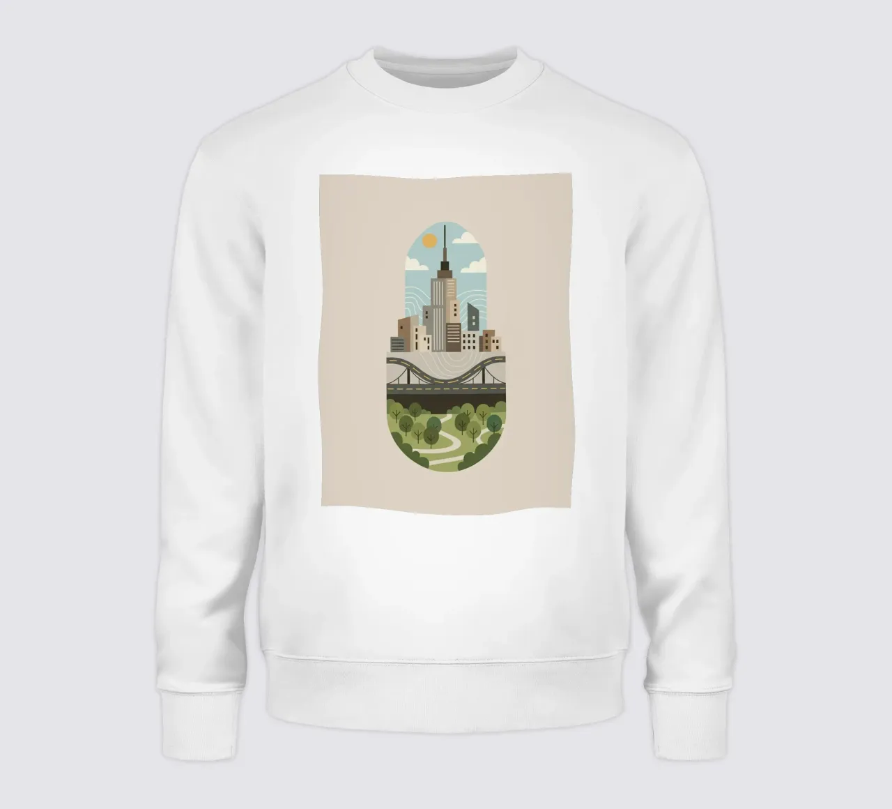 Capsula della città felpa da Wild Colors Gallery