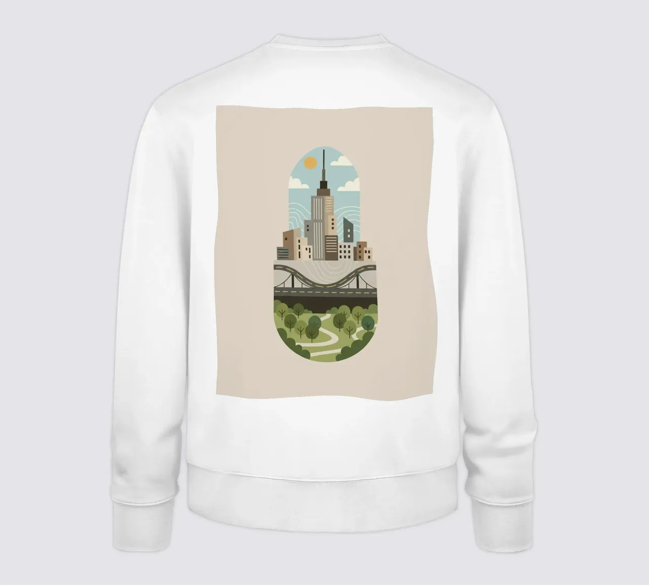 Capsula della città felpa da Wild Colors Gallery