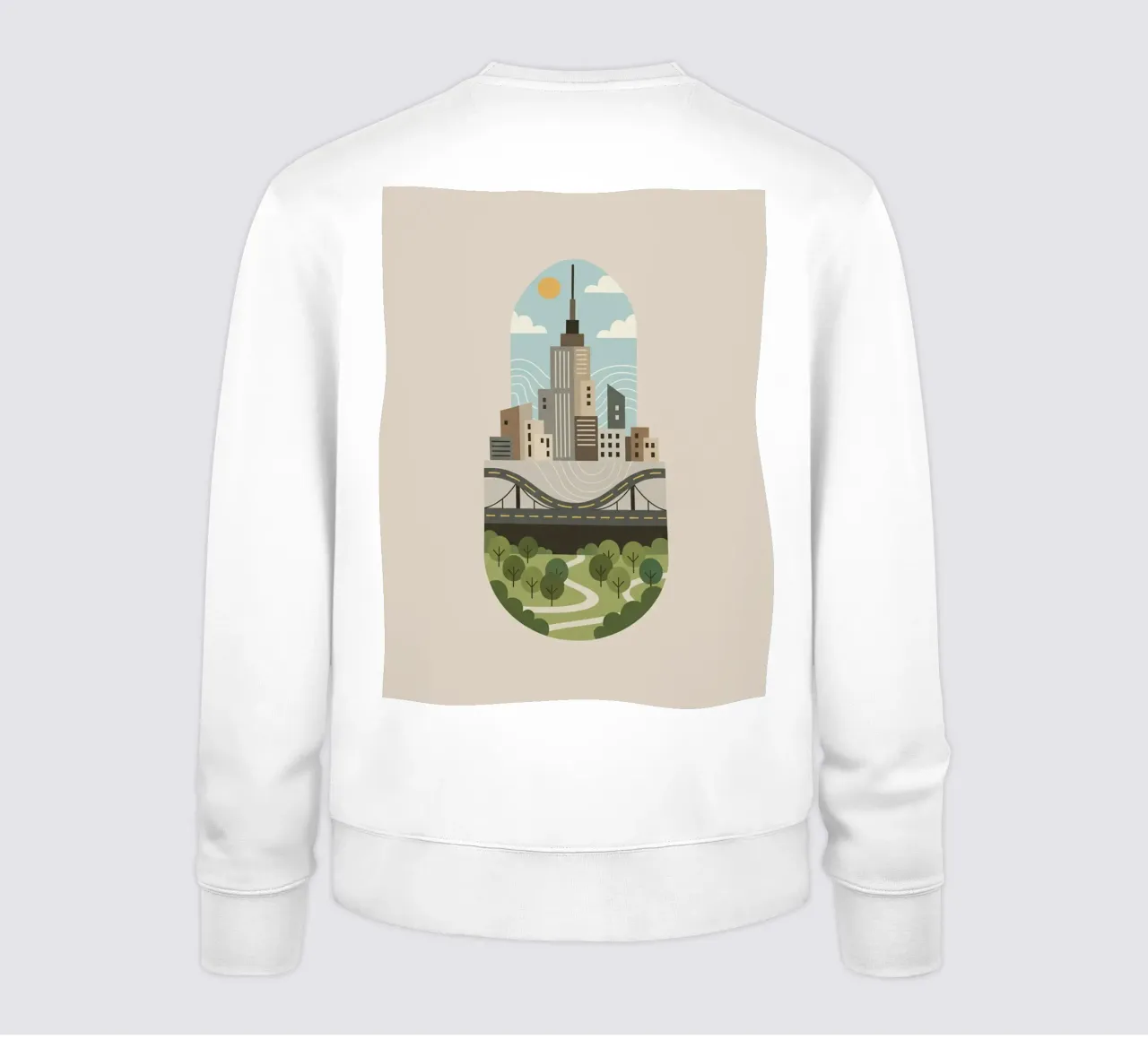 Capsula della città felpa da Wild Colors Gallery