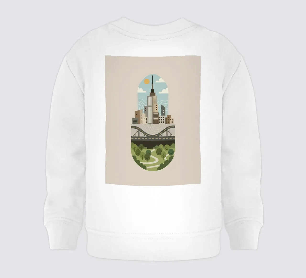Capsula della città felpa neonato da Wild Colors Gallery