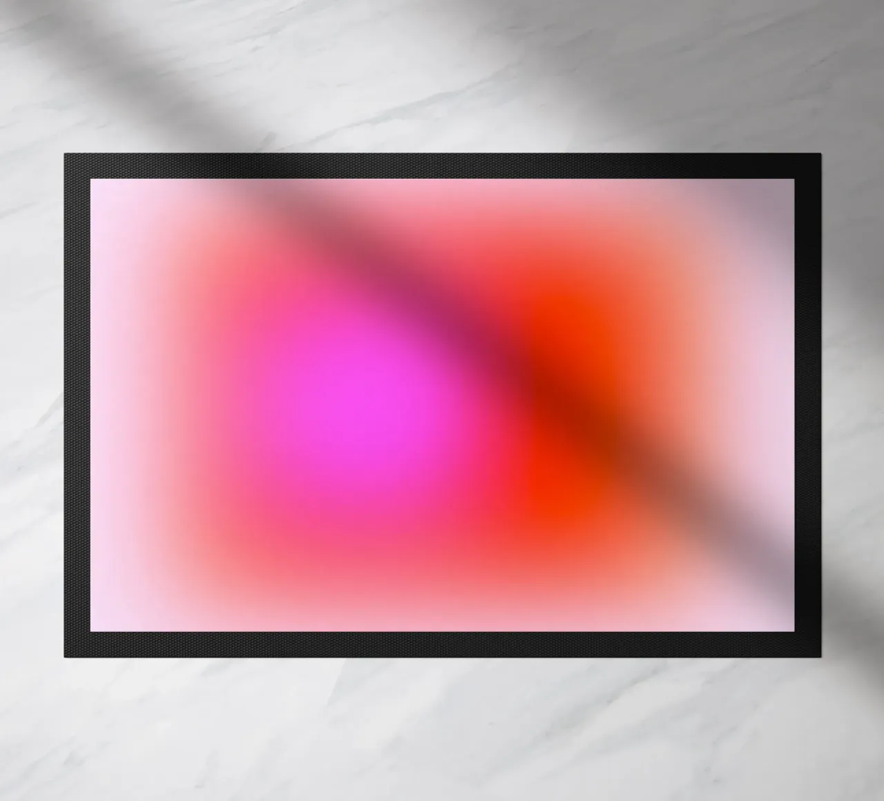 MAKE YOURSELF A PRIORITY - Zelfzorg Aura verloop kunst deurmat van Dominique Vari Words