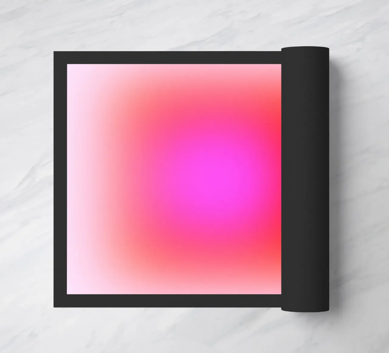 MAKE YOURSELF A PRIORITY - Zelfzorg Aura verloop kunst deurmat van Dominique Vari Words