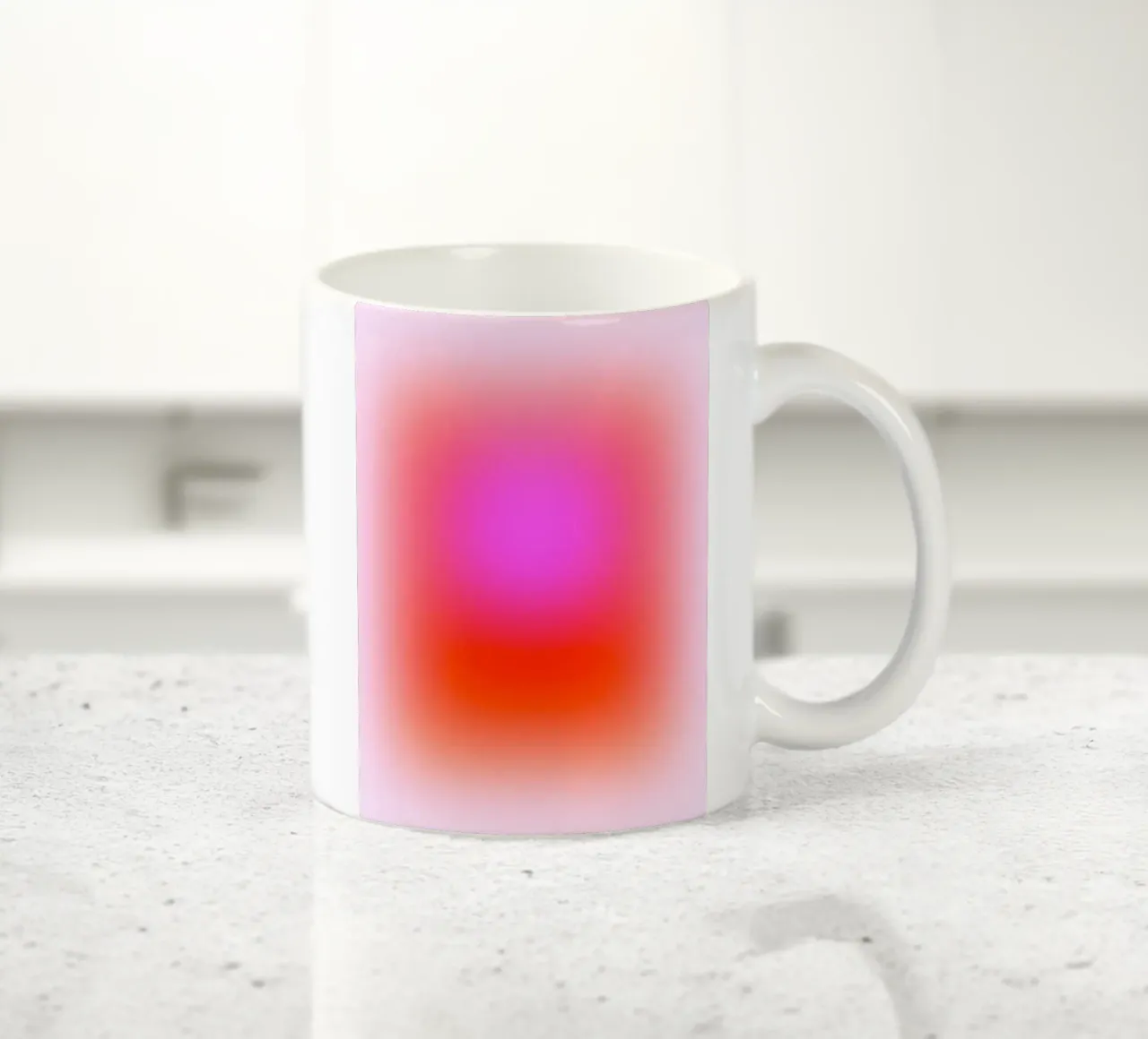 MAKE YOURSELF A PRIORITY - Zelfzorg Aura verloop kunst keramische mok van Dominique Vari Words