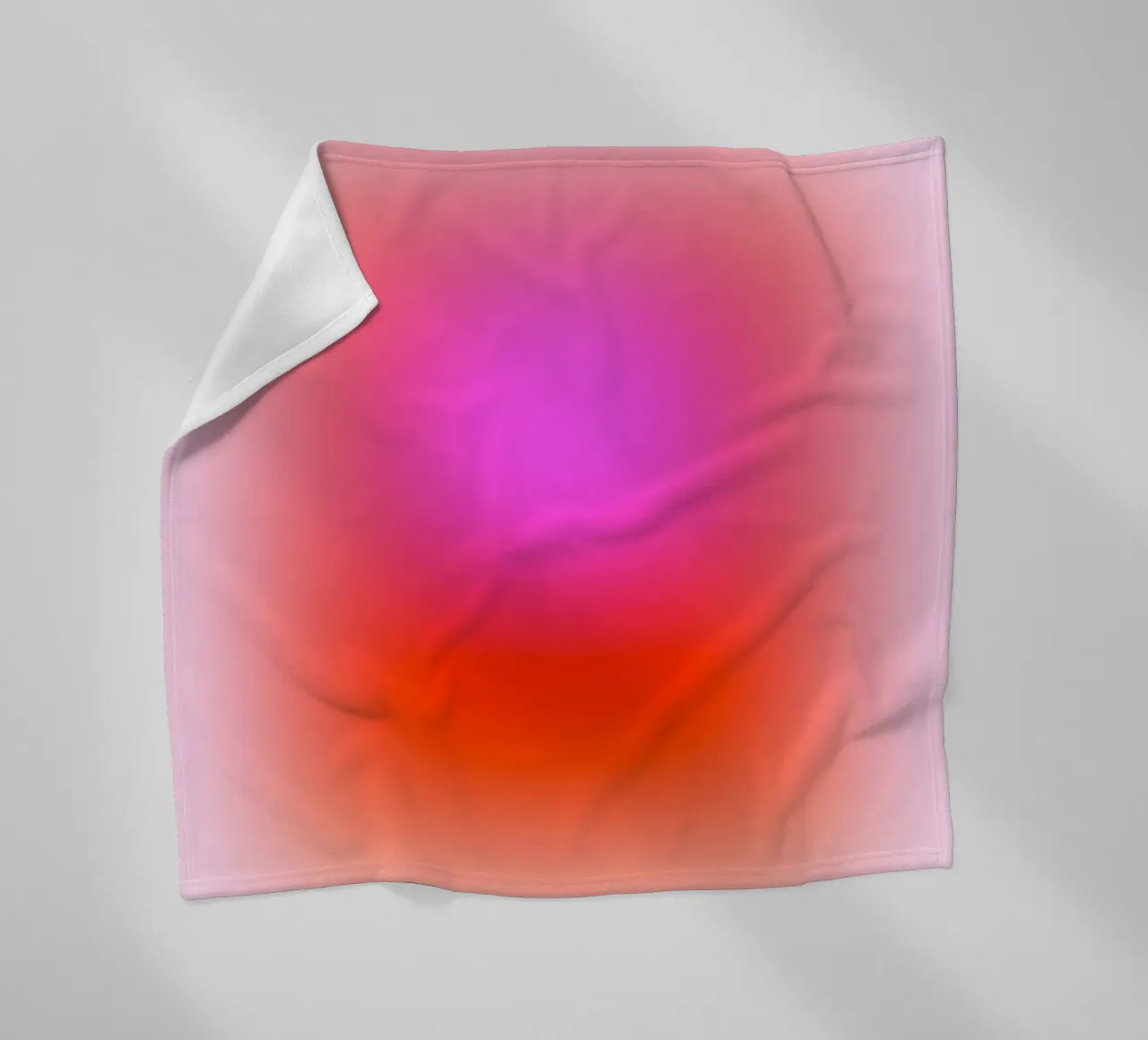 MAKE YOURSELF A PRIORITY - Selbstfürsorge Aura Gradient Art Fleecedecke von Dominique Vari Words