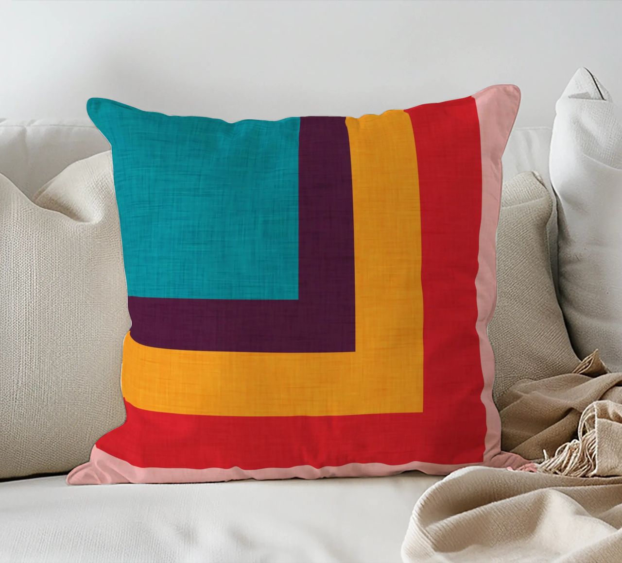 Abstract Mod Cube cuscino da susanacosta