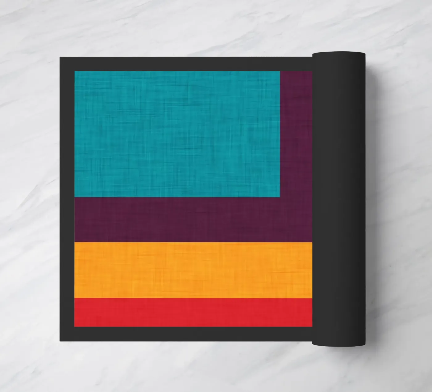 Abstract Mod Cube deurmat van susanacosta