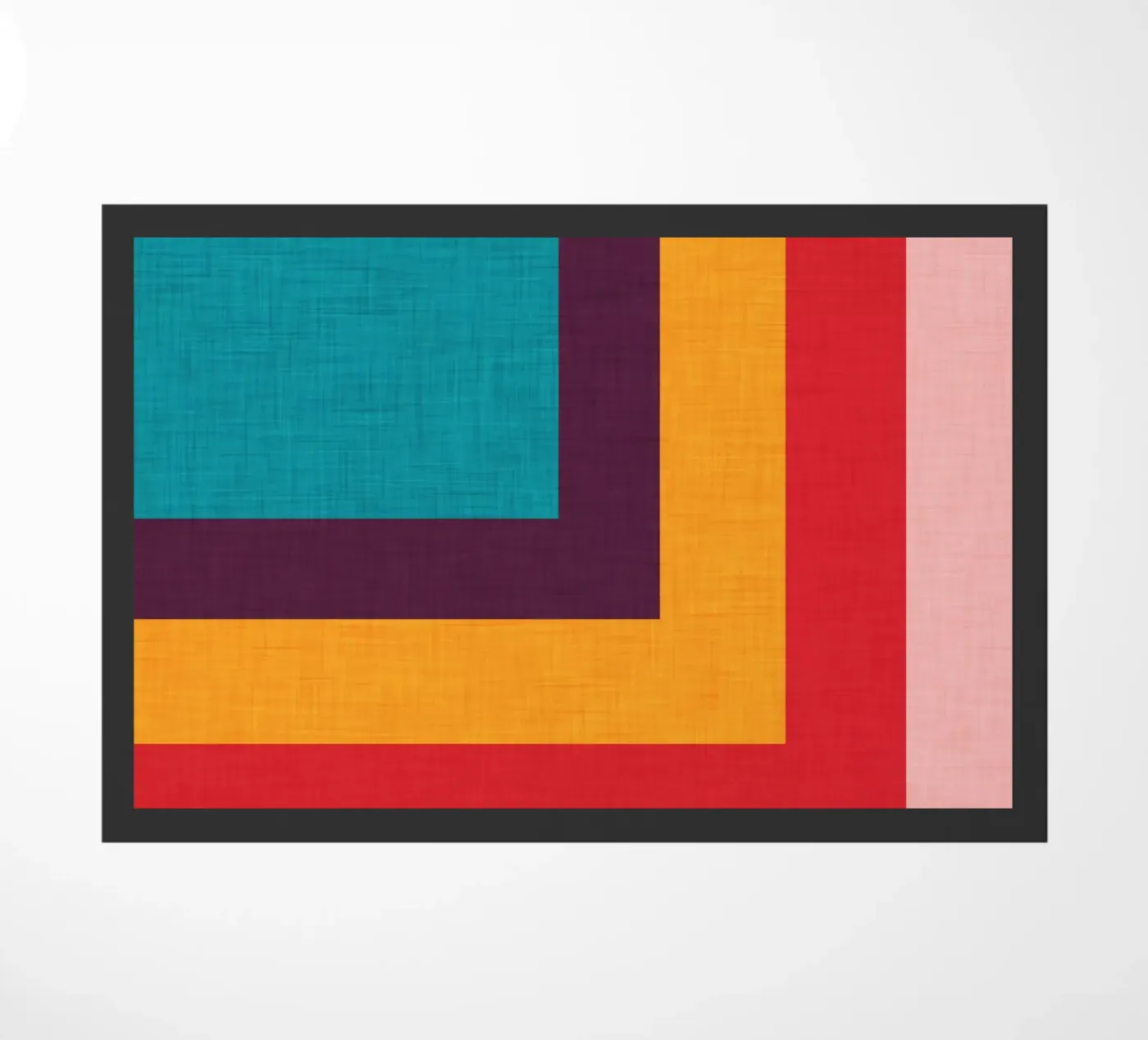Abstract Mod Cube deurmat van susanacosta