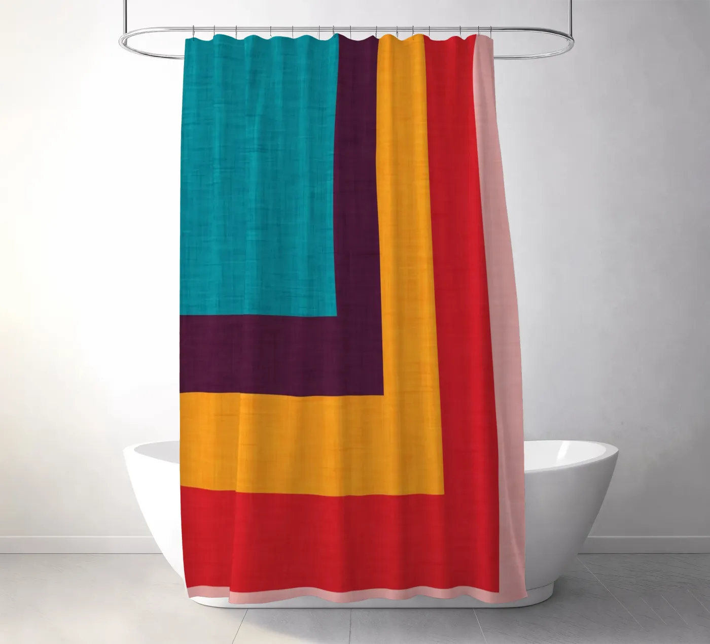 Abstract Mod Cube douchegordijn van susanacosta