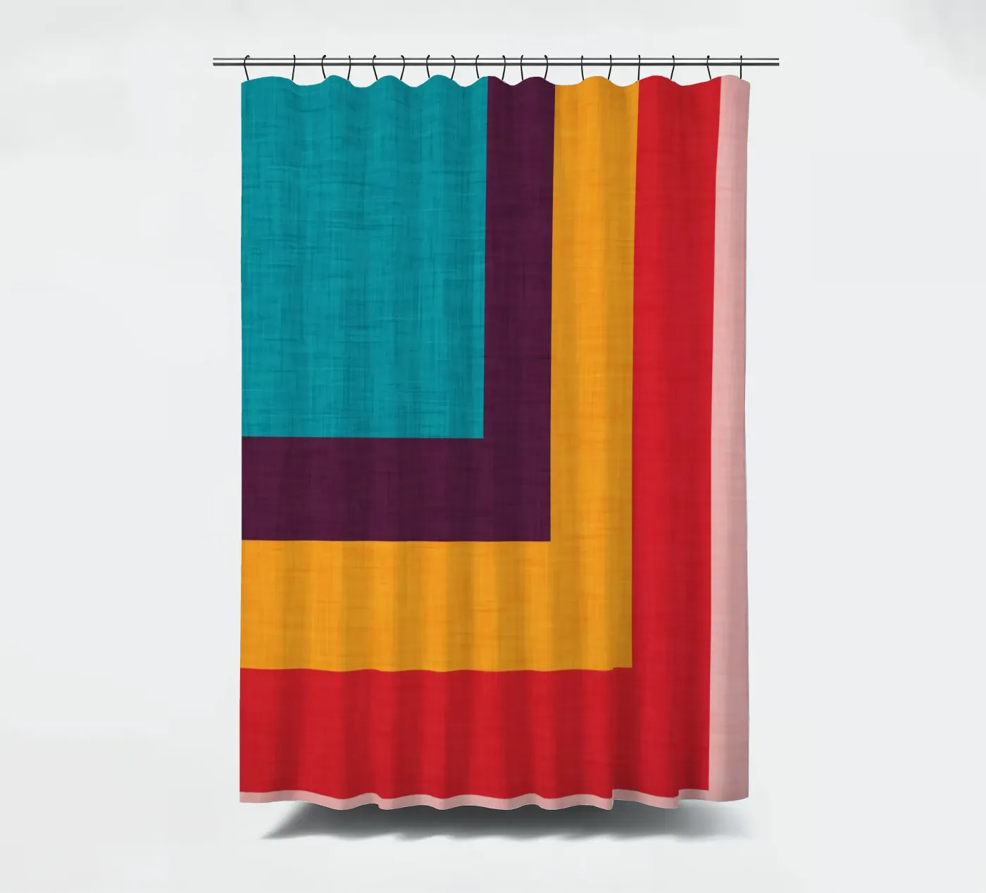 Abstract Mod Cube Duschvorhang von susanacosta